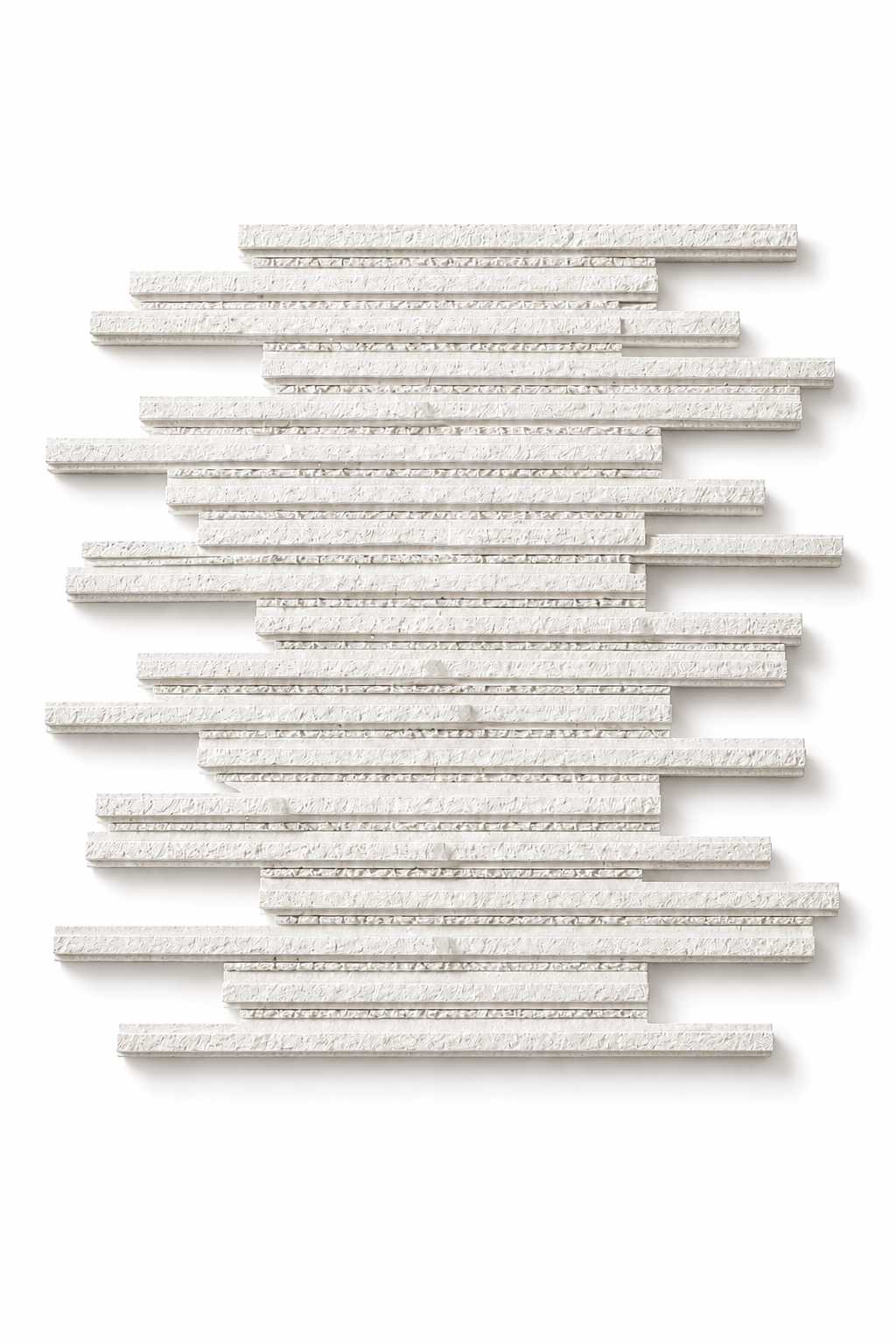 Kiha 様 Sekiha | Layered Stratified Porcelain Mosaic | INAX – Karen Pearse