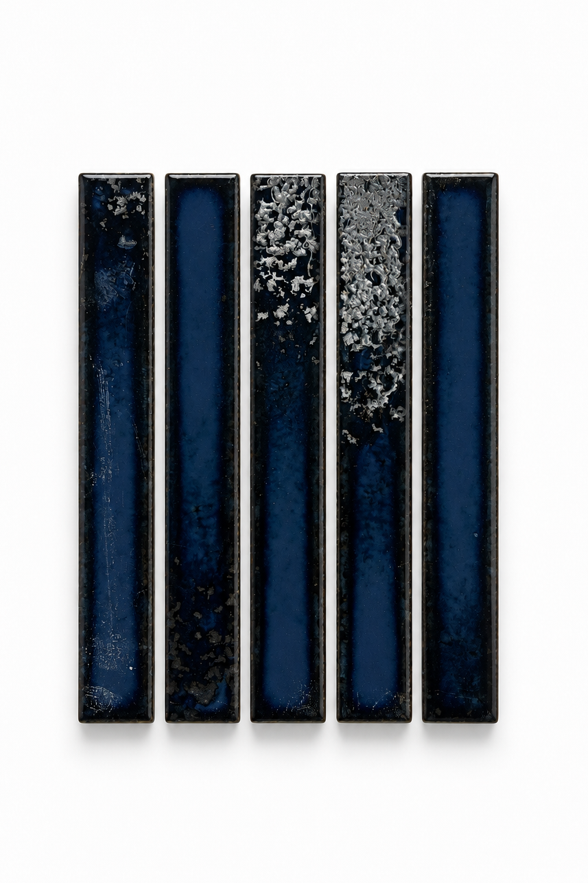 Yohen Border | Variegated Glazed Porcelain Mosaic | INAX – Karen