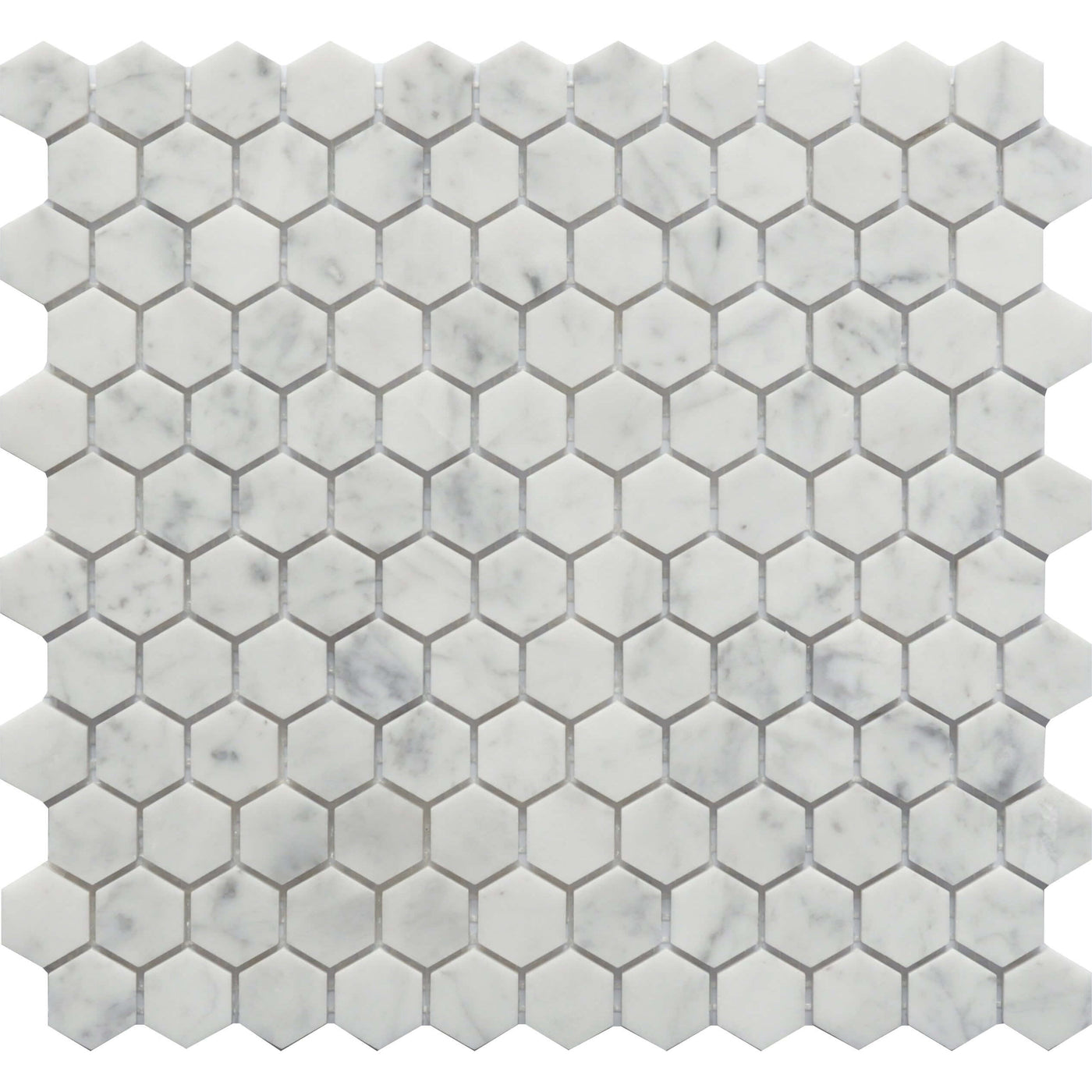 Casafina - 1"x1" Hexagon Marble Mosaic SAMPLE