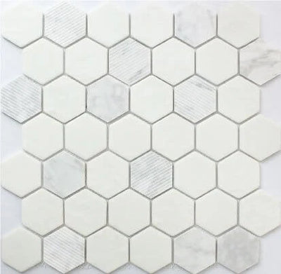 Casafina - Hexagon Mosaic Natural Stone