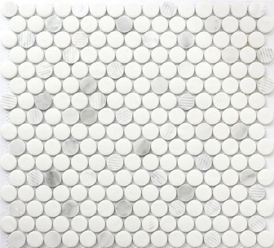 Casafina - Penny Round Mosaic Glass Sample