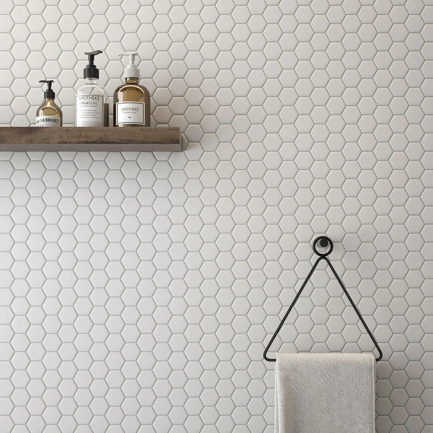 Display Series - Hexagon Mosaic Porcelain Sample