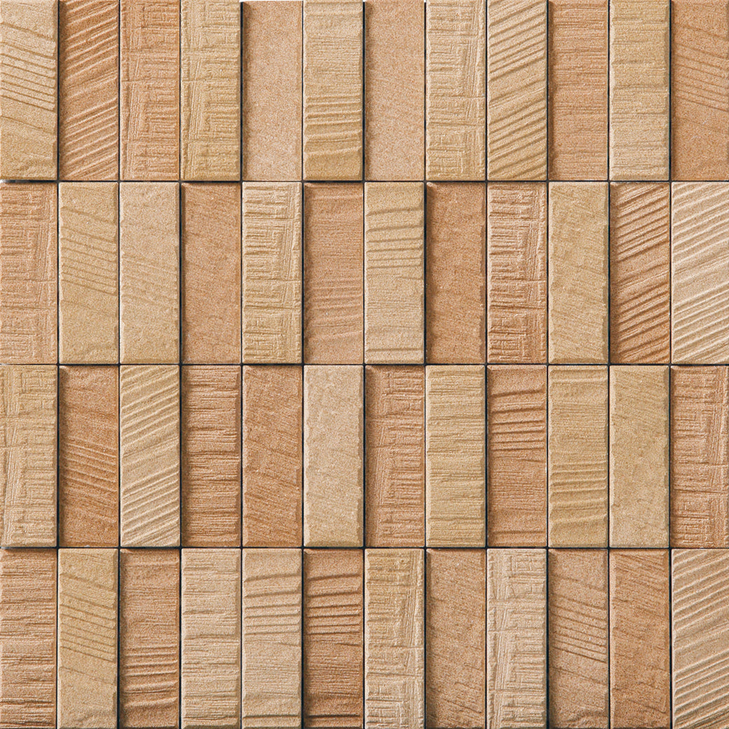 INAX Roughsawn Mosaic Ceramic Sample