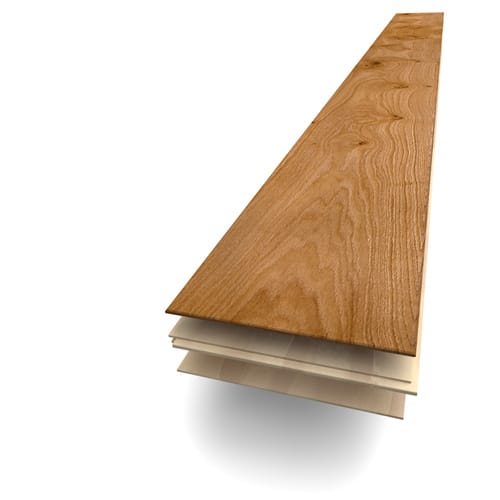 Honey Oak Engineered Wood Sample