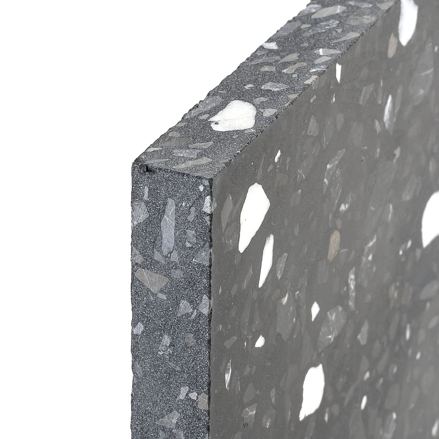 Midnight Terrazzo Agglomerate Cement