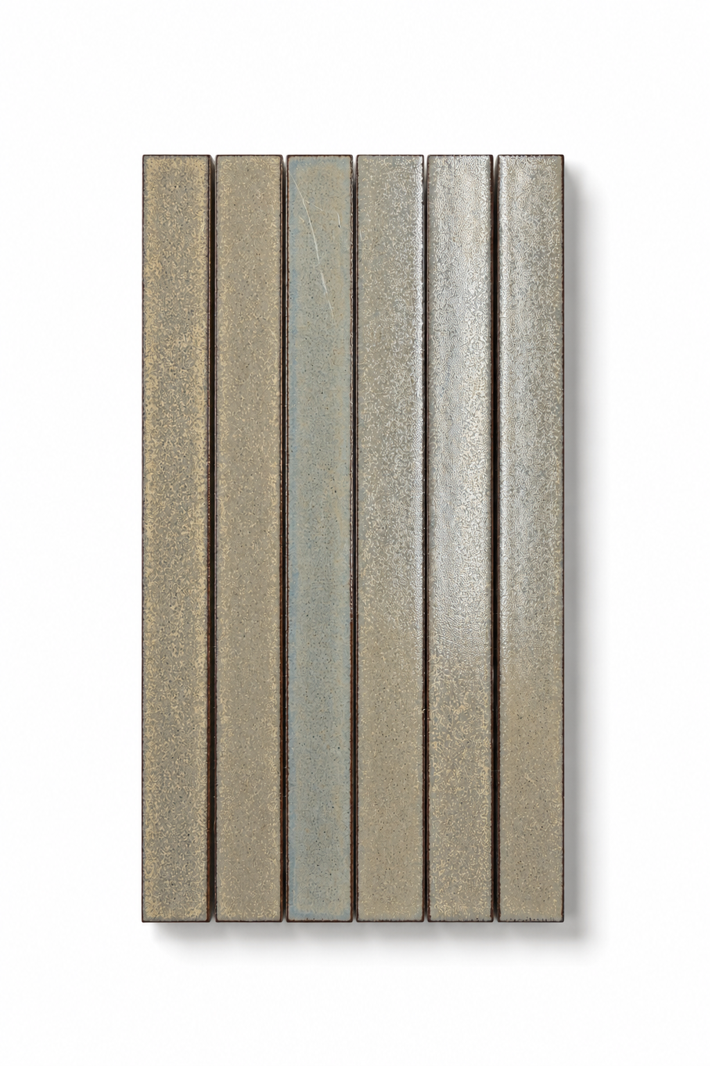 Nagi Border Sample | Matte & Glazed Porcelain Mosaic | INAX
