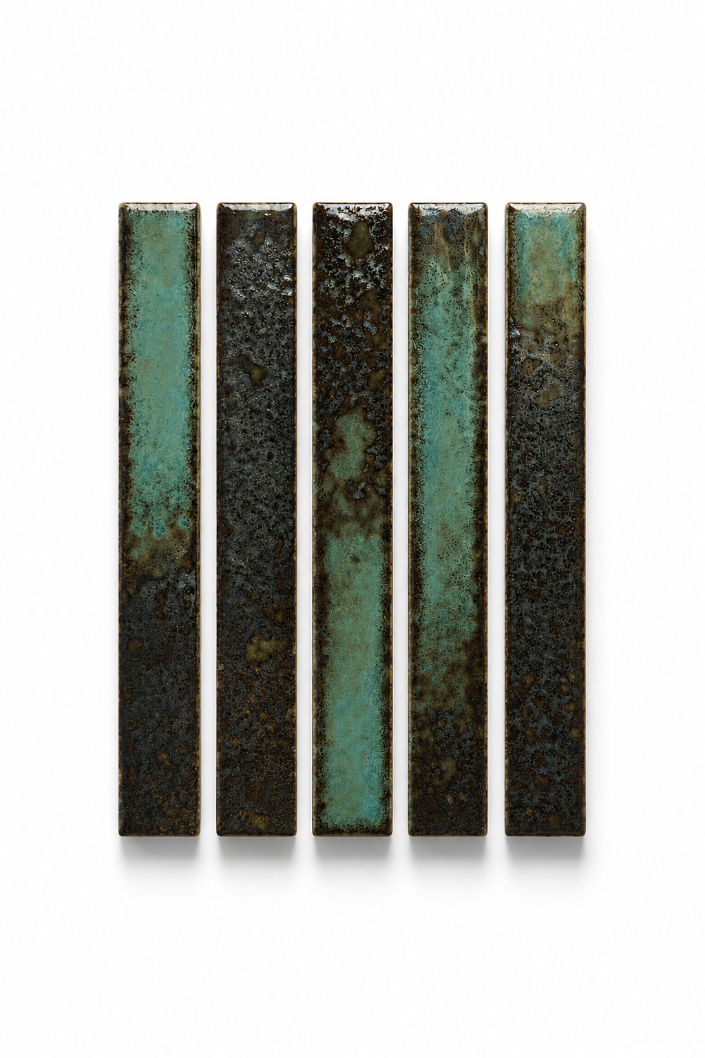 Yohen Border | Variegated Glazed Porcelain Mosaic | INAX – Karen
