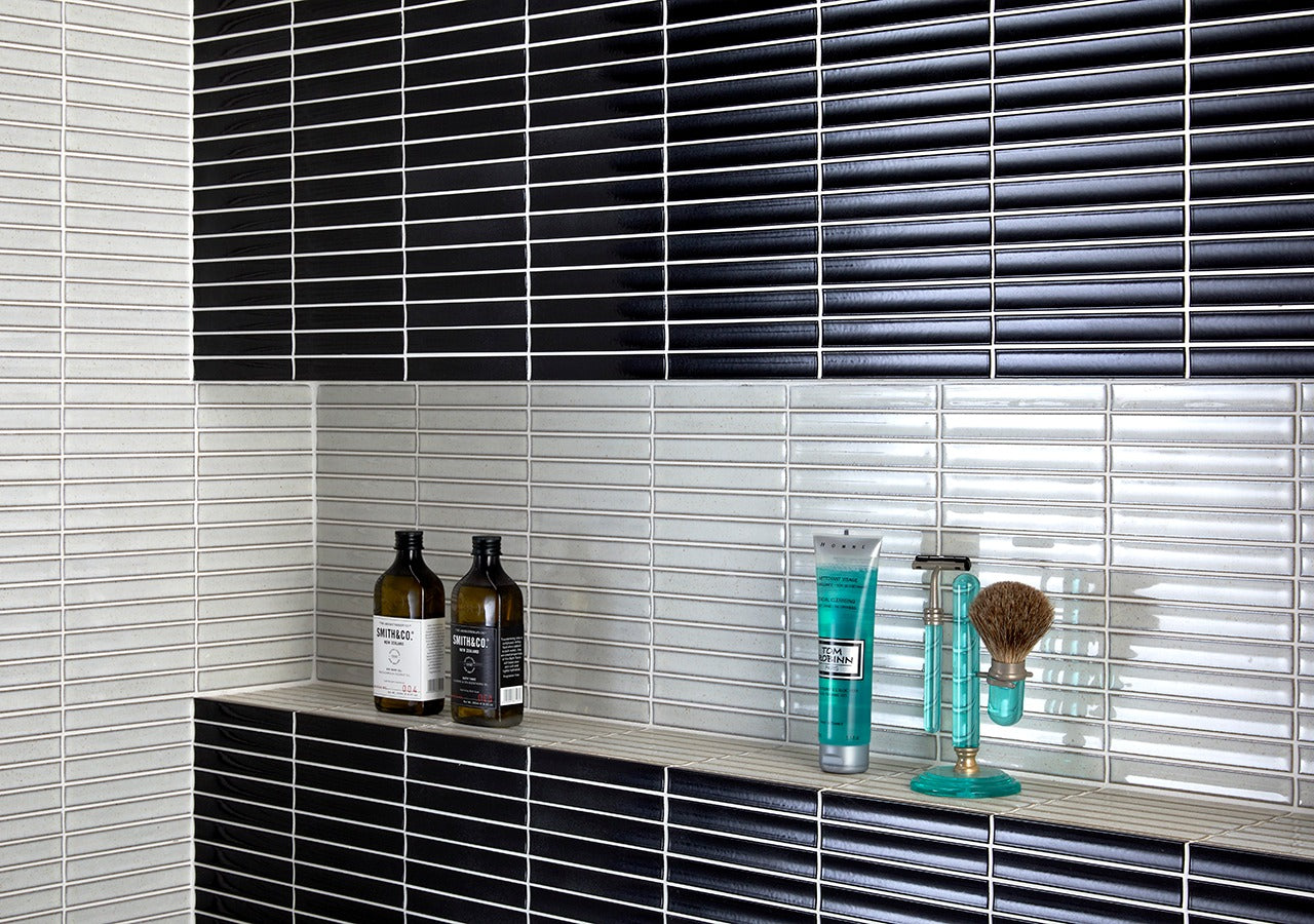 INAX Yuki Border Mosaic Porcelain