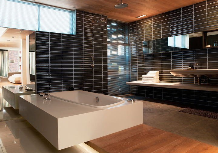 Izumo | Sculptural Glazed Porcelain Wall Tile | INAX – Karen