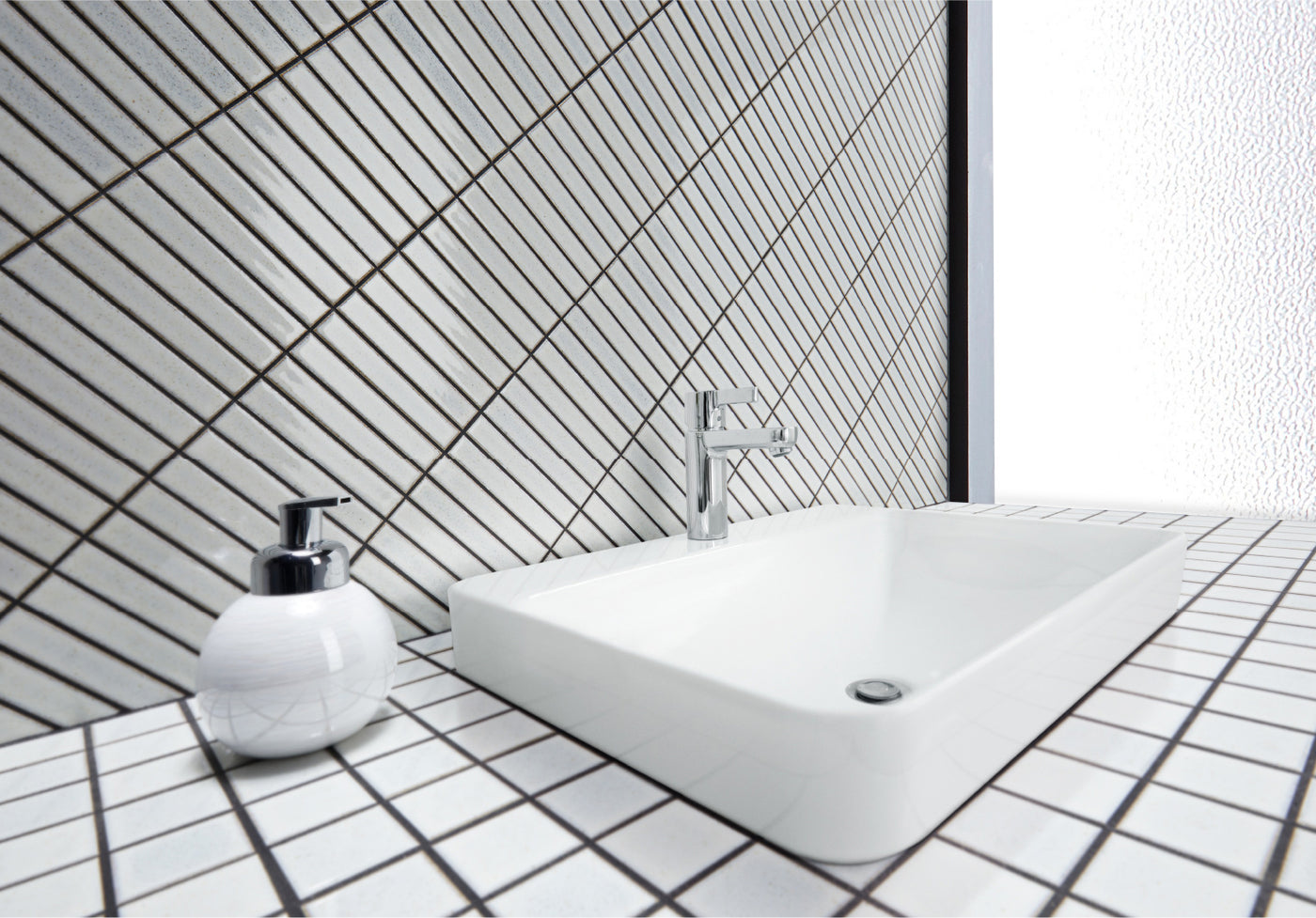 INAX Biyusai - Medium Mosaic  Porcelain