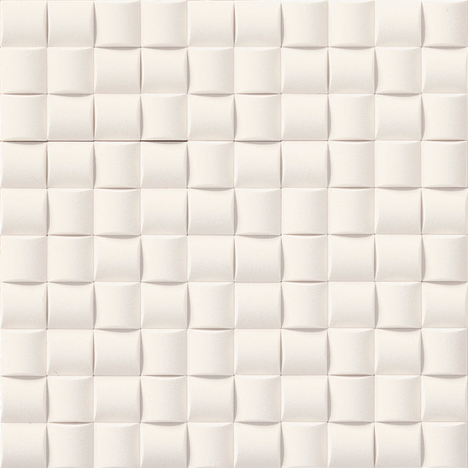 Ecocarat - Vele White Ceramic Tile SAMPLE