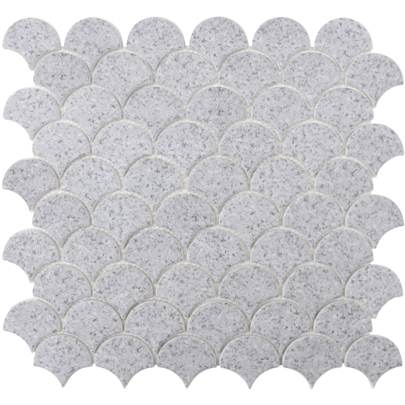 Casafina - Terrazo Scales Grey Glass Mosaic SAMPLE