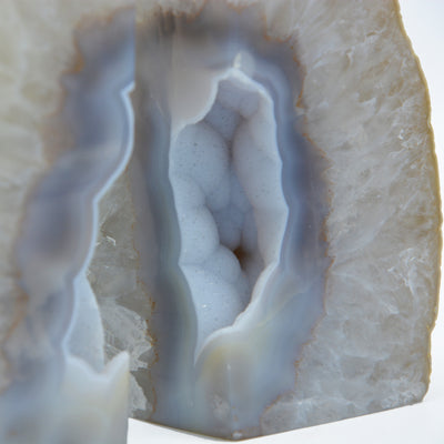 Periwinkle Agate Bookend