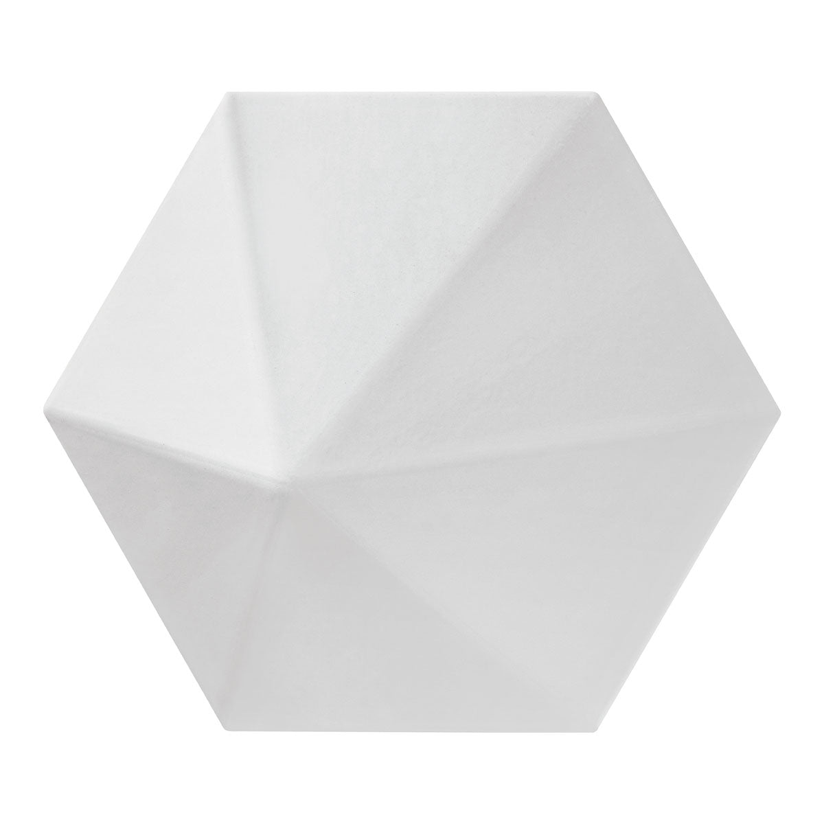 Grado - Quasar White Hexagon Ceramic SAMPLE
